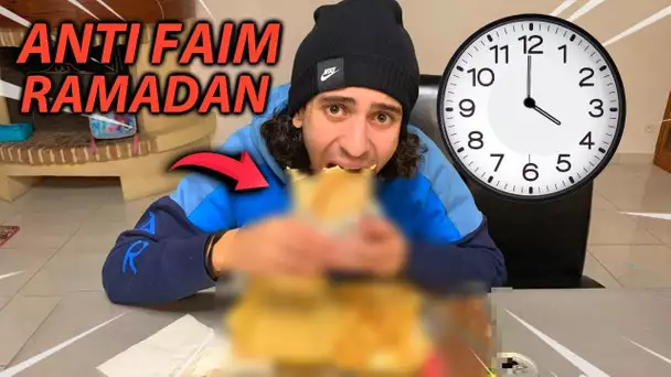 REPAS ANTI FAIM A 4H DU  MATIN POUR LE RAMADAN !