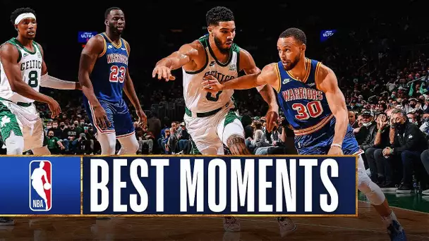 Celtics & Warriors Best Matchup Moments Of The Regular Season 👀