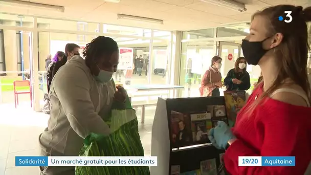 Solidarité : un marché gratuit pour les étudiants