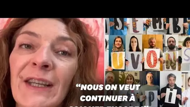 "Soigner encore": avec Corinne Masiero, les soignants interpellent les pouvoirs publics