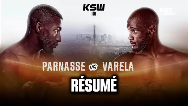 Résumé KSW Paris : Parnasse vs Varela, un KO au bout du 2e round