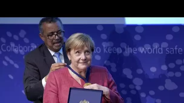 Angela Merkel inaugure à Berlin un centre de l'OMS destiné à détecter les futures pandémies