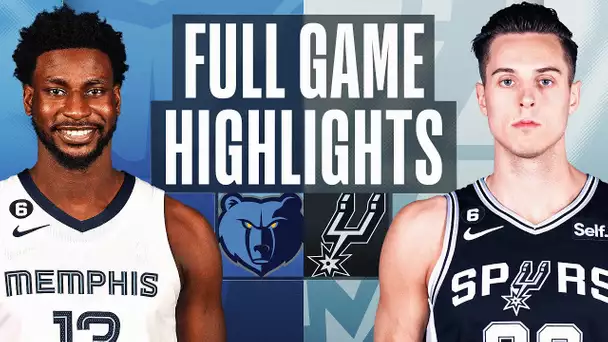 GRIZZLIES at SPURS | FULL GAME HIGHLIGHTS | March 17, 2023