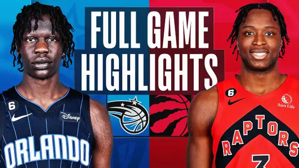 MAGIC at RAPTORS | NBA FULL GAME HIGHLIGHTS | December 3, 2022