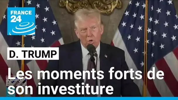 Donald Trump : les moments forts de son investiture • FRANCE 24