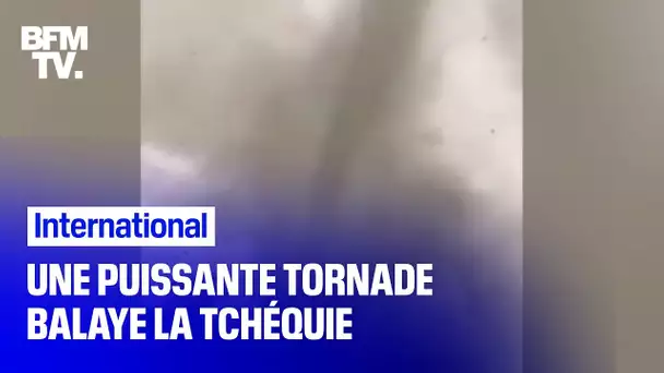 Une puissante tornade balaye la Tchéquie