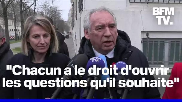 Conclave sur les retraites: François Bayrou s'exprime après sa réunion avec les partenaires sociaux