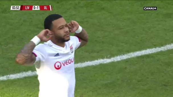 Depay marque sur penalty après une énorme erreur d'Alisson !