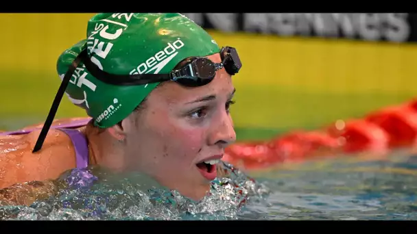 Nouveau record de France sur le 100 m brasse pour Charlotte Bonnet, pas suffisant pour se qualifi…