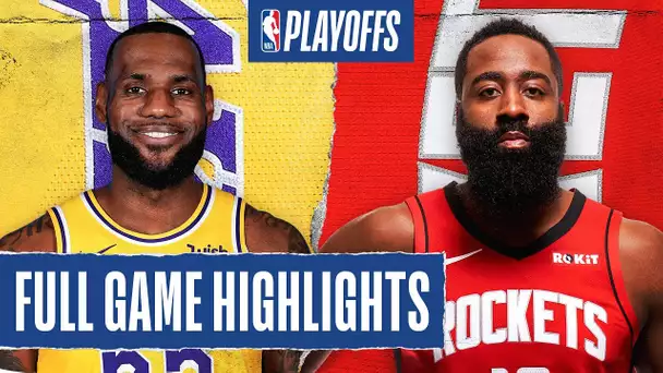 LAKERS at ROCKETS | FULL GAME HIGHLIGHTS | September 10, 2020