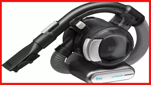 BLACK+DECKER BDH2020FL GEN 2 Flex VAC 20V MAX Lithium, One Size, Black, Grey