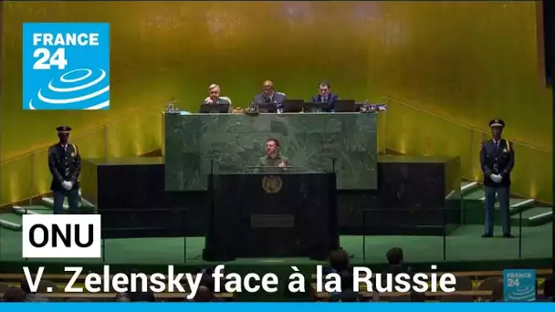 Volodymyr Zelensky face à la Russie au Conseil de sécurité de l'ONU • FRANCE 24