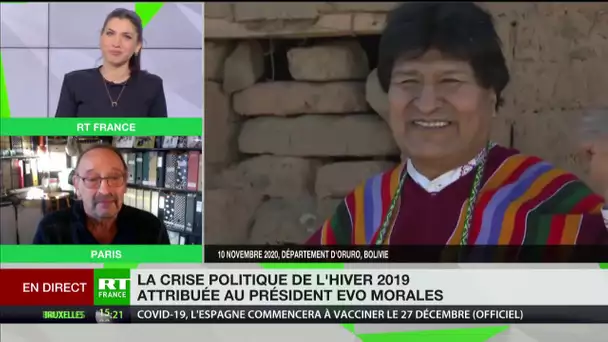 Bolivie : Jeanine Añes «va devoir rendre des comptes» estime Maurice Lemoine