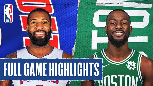 PISTONS at CELTICS | FULL GAME HIGHLIGHTS | January 15, 2020