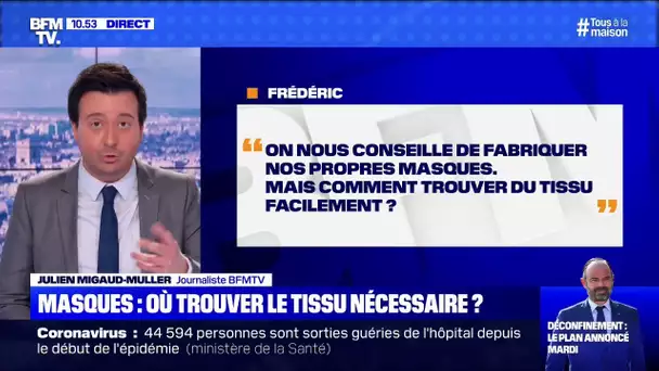 Comment trouver du tissu pour fabriquer nos masques ?