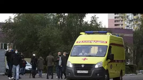 L'épouse d'Alexeï Navalny rend visite à son mari hospitalisé à Berlin