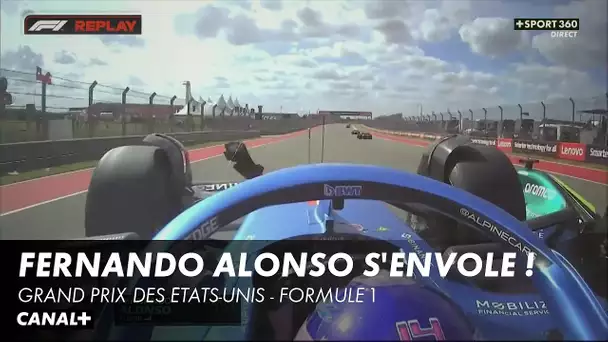 Énorme crash entre Alonso et Stroll ! - Grand Prix des États-Unis - F1