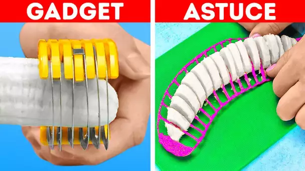 GADGETS VS ASTUCES || ACCESSOIRES BRILLANTS ET ASTUCES POUR CUISINER