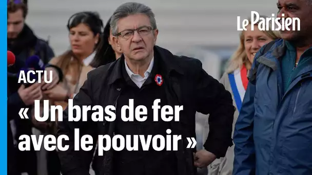 Manifestation nationale pour les salaires : « un Mai 68 perlé », estime Jean-Luc Mélenchon