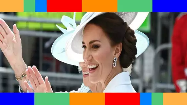 PHOTOS – Jubilé d'Elizabeth II  Kate Middleton et ses enfants ouvrent les festivités avec brio