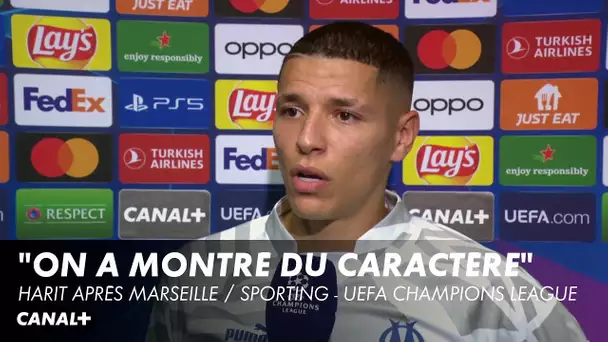 Harit réagit après la victoire de Marseille face au Sporting - Ligue des Champions (3ème journée)