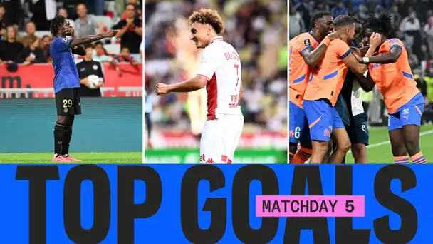 Le TOP BUTS de la 5ème journée - Ligue 1 McDonald's 24/25