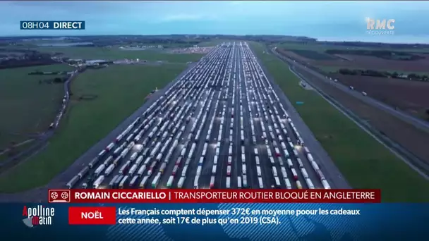 Des routiers bloqués au Royaume-Uni ont dû faire eux-mêmes leur test PCR pour rentrer en France