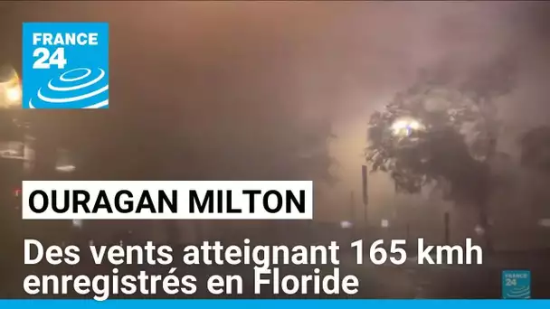 États-Unis : l'ouragan Milton s'abat sur la Floride • FRANCE 24