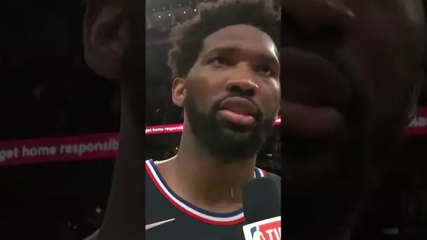 "The Job Is Not Done" - Joel Embiid After Game-Winning Shot In Toronto!