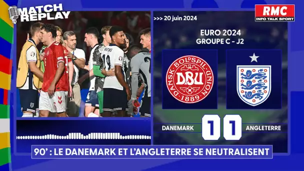 Euro 2024 : Le match replay RMC de Danemark - Angleterre