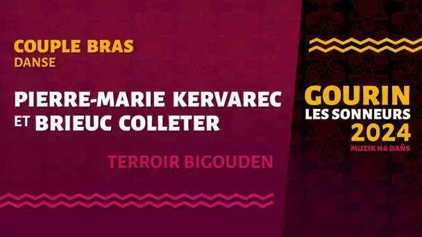 Gourin 2024 - Bras - Danse - Pierre-Marie Kervarec et Brieuc Colleter