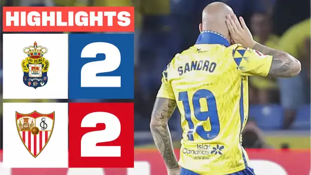 UD LAS PALMAS 2 - 2 SEVILLA FC | RESUMEN LALIGA EA SPORTS