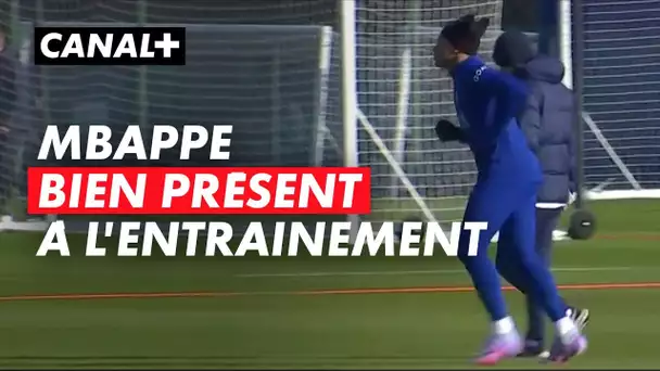 MBappe bien présent à l'entrainement - Ligue des Champions Paris SG / Bayern