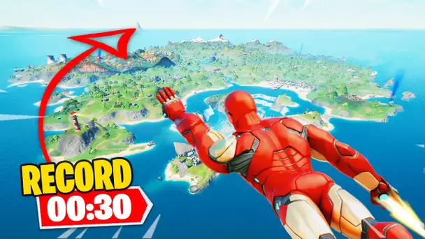 JE TRAVERSE TOUTE LA MAP EN *30 SECONDES* ! (FORTNITE EXPERIENCE SAISON 4)