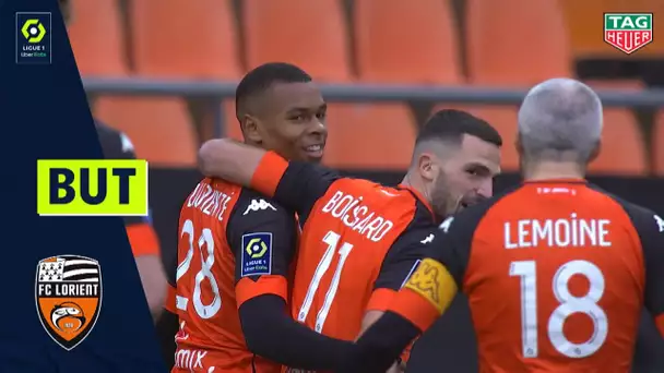 But Quentin BOISGARD (2' - FC LORIENT) FC LORIENT - NÎMES OLYMPIQUE (3-0) 20/21