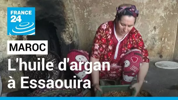 Maroc : l'huile d'argan, source de revenus pour la ville d'Essaouira • FRANCE 24