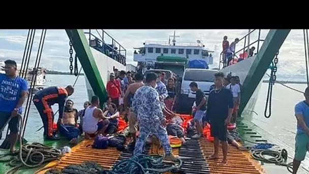 Au moins sept morts dans un incendie sur un ferry aux Philippines