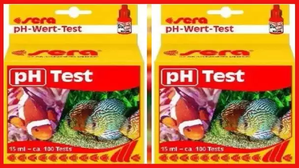 Sera pH-Test 15 ml, 0.5 fl.oz. Aquarium Test Kits