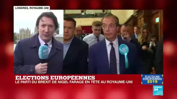 Élections européennes : "le discours de Nigel Farage va au-delà de la réalité"