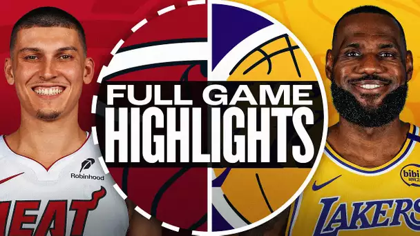 HEAT at LAKERS | FULL GAME HIGHLIGHTS | January 15, 2025