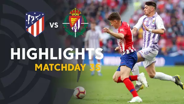 Highlights Atlético de Madrid vs Real Valladolid (1-0)