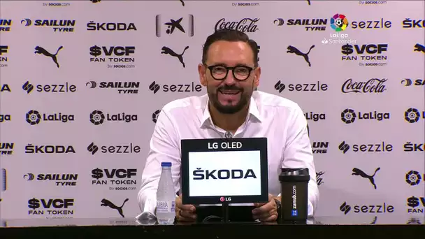 Rueda de prensa Valencia CF vs Deportivo Alavés