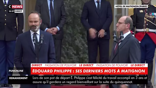 Edouard Philippe quitte Matignon : « Je vous souhaite très sincèrement beaucoup de réussite »