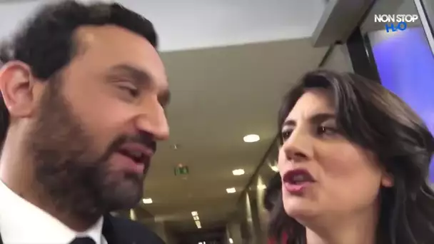 Cyril Hanouna tente d’embrasser Estelle Denis sur la bouche