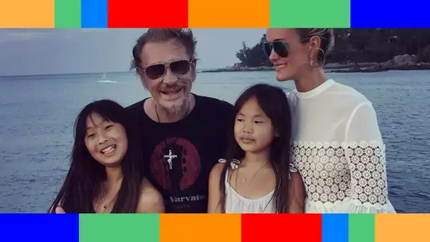 Johnny Hallyday  le rôle très touchant joué par Jade et Joy pendant les derniers mois du chanteur