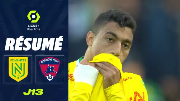 FC NANTES - CLERMONT FOOT 63 (1 - 1) - Résumé - (FCN - CF63) / 2022-2023