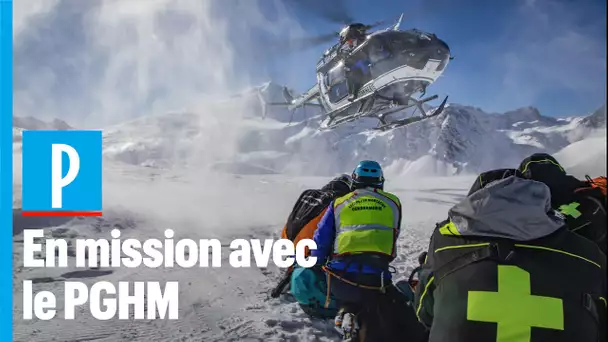 En mission avec le PGHM, les secouristes de haute montagne