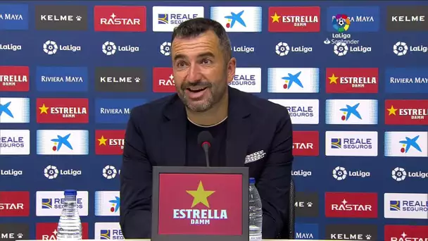 Rueda de prensa RCD Espanyol de Barcelona vs Rayo Vallecano