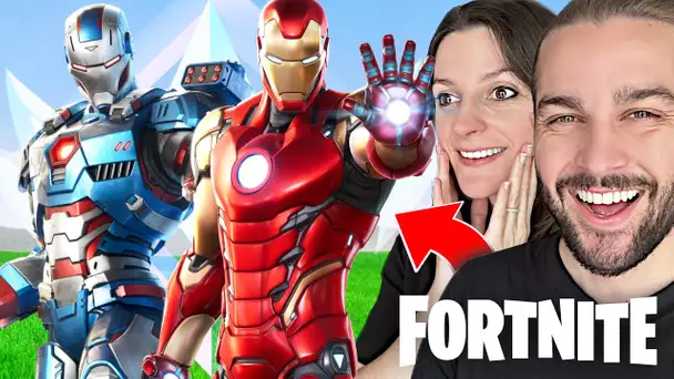 LE MEILLEUR DUO MARVEL SUR FORTNITE ! WAR MACHINE et IRON MAN Saison 4