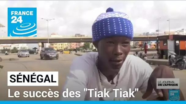 Sénégal : les "Tiak Tiak", ces moto-taxis de plus en plus prisées des Dakarois • FRANCE 24